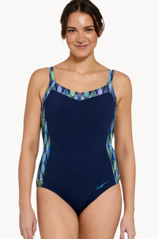 Women Zoggs Circus Ankor Clipback One Piece