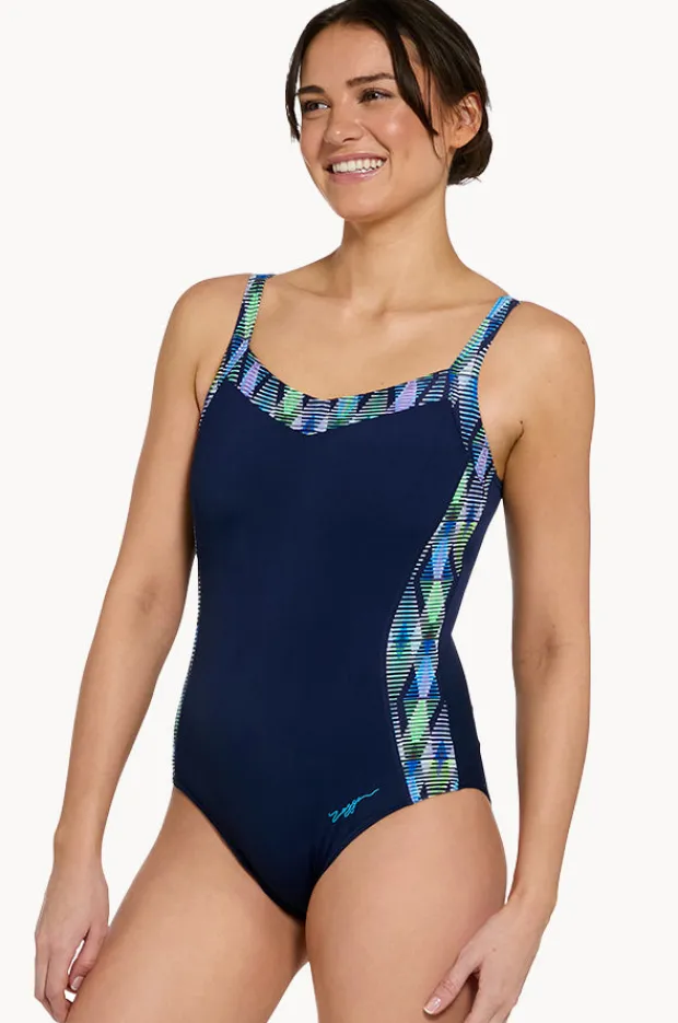 Women Zoggs Circus Ankor Clipback One Piece