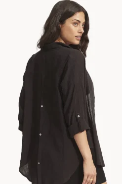 Women Seafolly Classic Beach Shirt