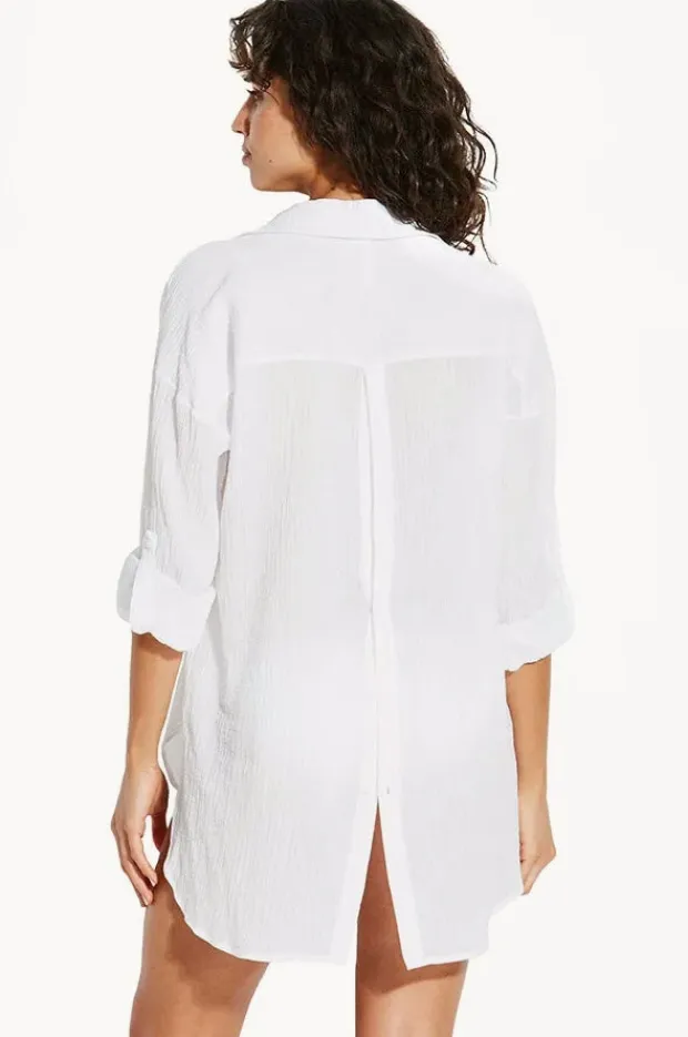 Women Seafolly Classic Beach Shirt