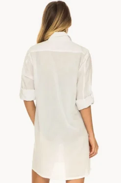 Women Jantzen Classic Plain Longline Shirt