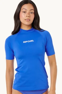 Women Rip Curl Classic Surf Short Sleeve Suntop
