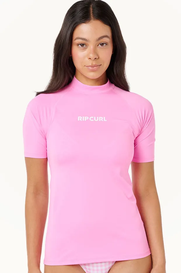 Women Rip Curl Classic Surf Short Sleeve Suntop