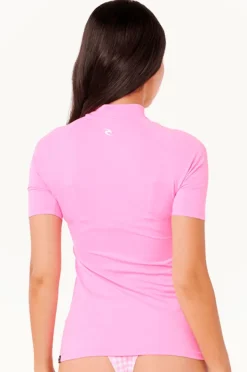 Women Rip Curl Classic Surf Short Sleeve Suntop