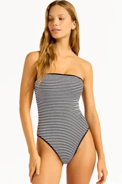 Women Seafolly Clubhouse DD Cup Bandeau One Piece