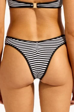 Women Seafolly Clubhouse Scoop High Cut Rio Pant