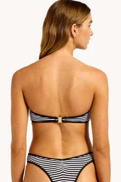 Women Seafolly Clubhouse Zip Front Bandeau