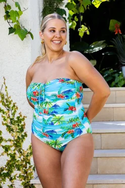 Women Baku Cocos Islands Bandeau One Piece