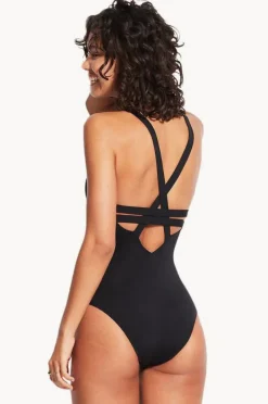 Women Seafolly Collective Deep V One Piece