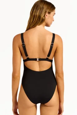 Women Seafolly Collective Square Neck One Piece