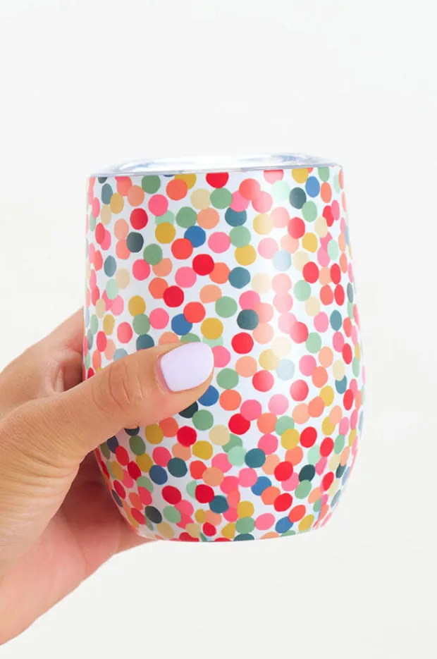 Women Annabel Trends Confetti Wine Tumbler 350ml