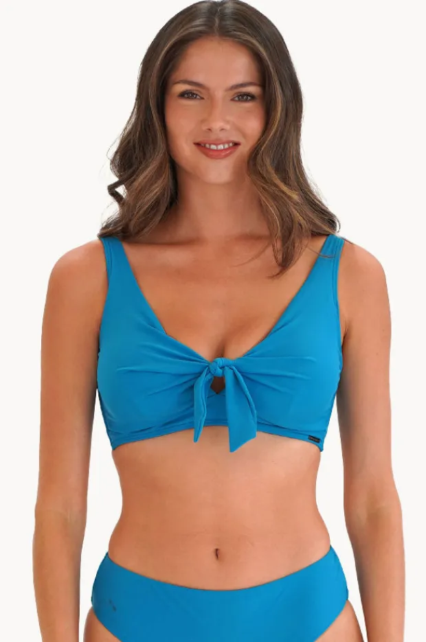 Women Moontide Contours F/G Cup Tie Front Bra