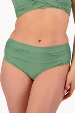 Women Moontide Contours High Ruched Front Pant
