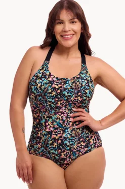 Women Funkita Copper Cluster Brace Me Back One Piece