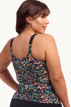 Women Funkita Copper Cluster Scoop Neck Tankini Separate