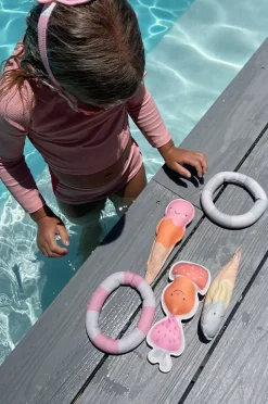 Sunny Life Cotton Candy Dive Buddies Set Of 6