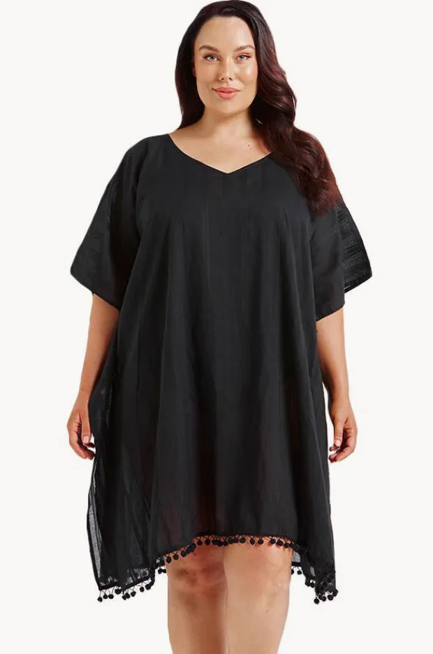 Women Capriosca Cotton V Neck Kaftan