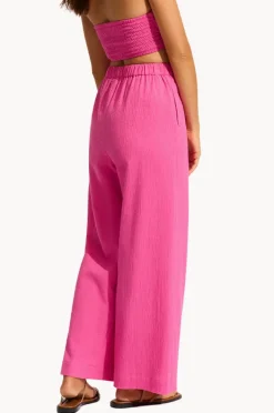 Women Seafolly Crinkle Beach Pant