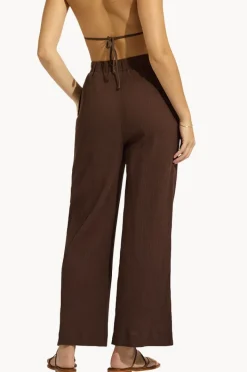 Women Seafolly Crinkle Beach Pant