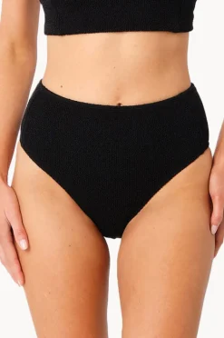 Women Une Piece Crinkle High Cut High Waist Bottom
