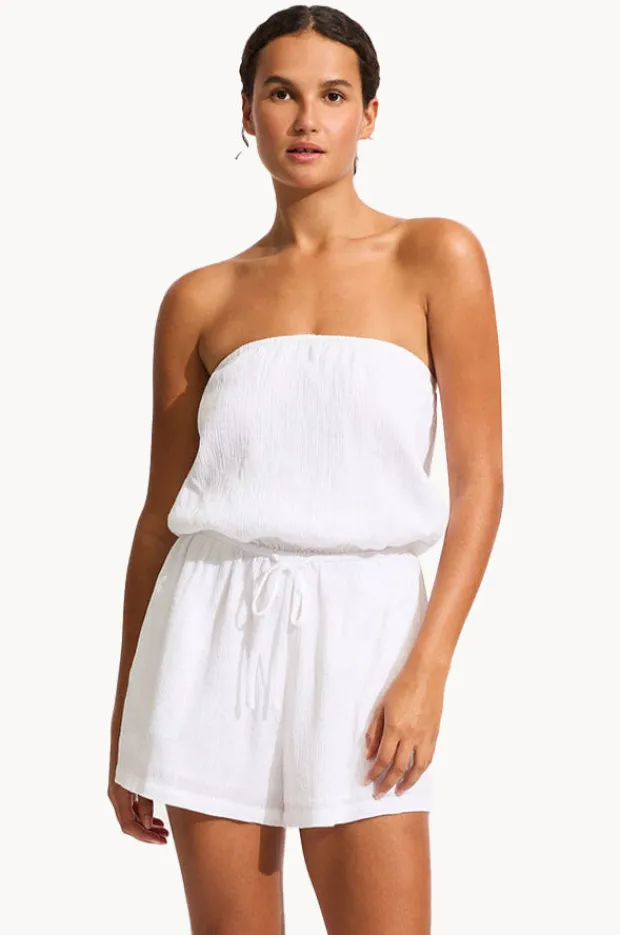 Women Seafolly Crinkle Playsuit
