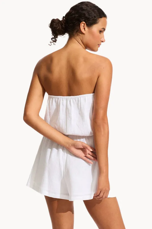 Women Seafolly Crinkle Playsuit