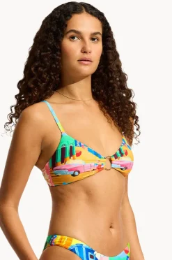 Women Seafolly Cuba Ring Front Bralette
