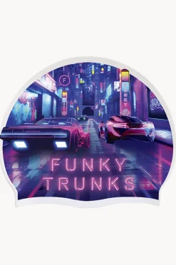 Funky Trunks Cyber City Swim Cap