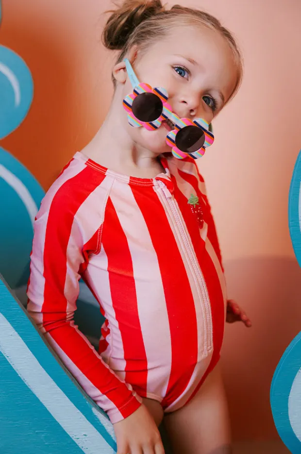 Frankie Ray Daisy Stripe Sunnies