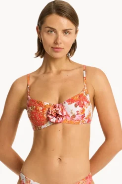 Women Sea Level Daisyfield Balconette Bra