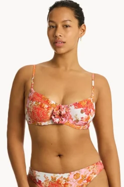 Women Sea Level Daisyfield Balconette Bra