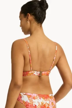 Women Sea Level Daisyfield Balconette Bra