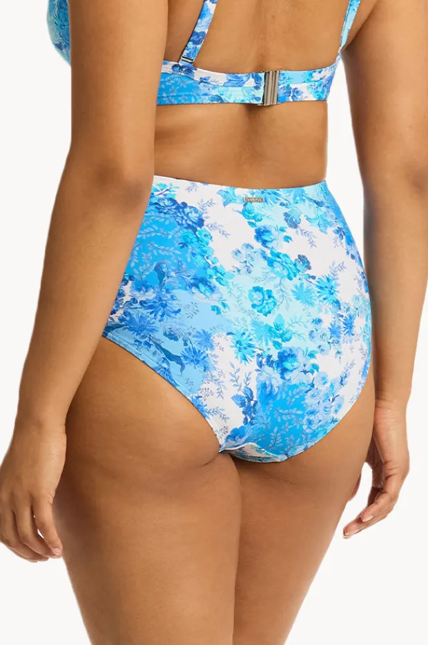 Women Sea Level Daisyfield Gathered High Waist Pant