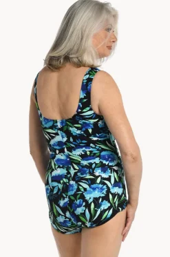 Women Maxine Dandelion Fields Shirred One Piece +