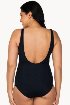 Women Jantzen DD/E Cup Ruched Front One Piece