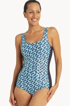 Women Jantzen Deco Pintuck One Piece
