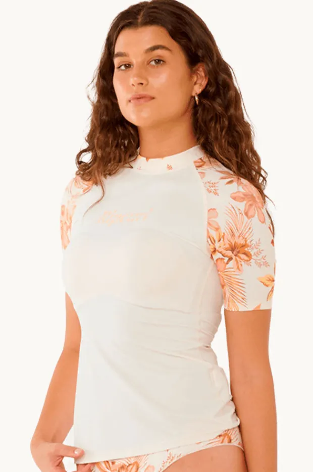 Women Rip Curl Desert Dreams Short Sleeve Suntop