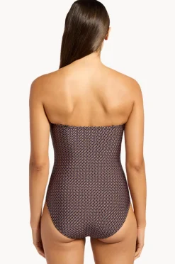 Women Jets Desert Geo Bandeau One Piece