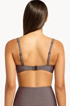 Women Jets Desert Geo Underwire Tri