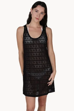 Women J.valdi Diamante Scoop Neck Tank Dress