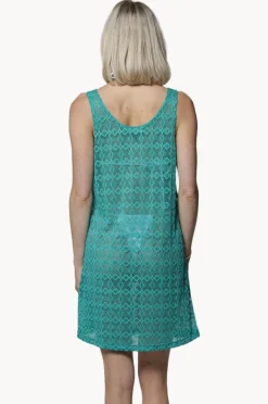 Women J.valdi Diamante Scoop Neck Tank Dress