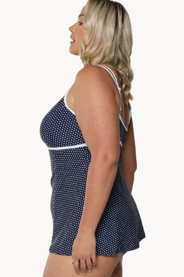 Women Capriosca Dots DD/E Cup Swim Dress One Piece