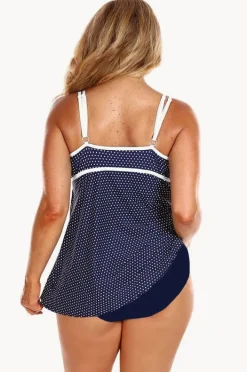 Women Capriosca Dots DD/E Cup Swim Dress One Piece
