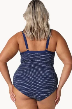 Women Capriosca Dots DD/E Cup Underwire One Piece
