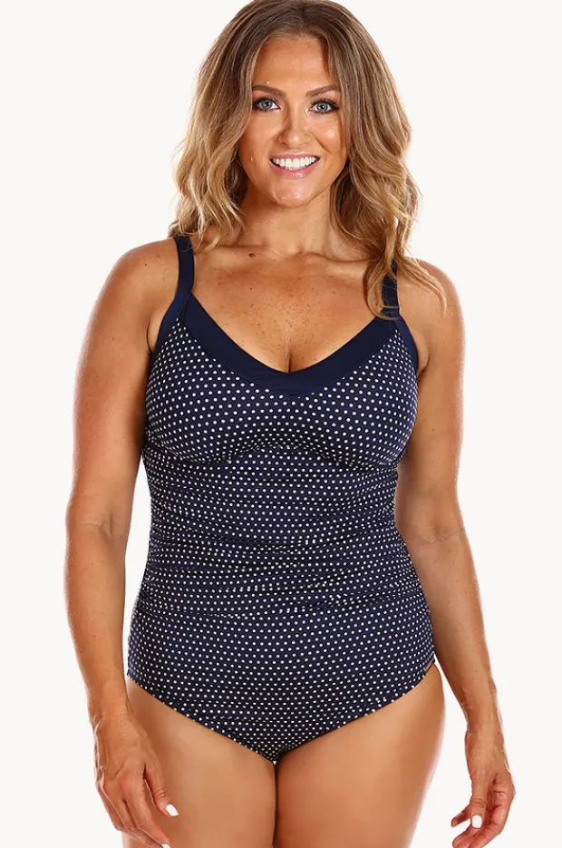 Women Capriosca Dots DD/E Cup Underwire One Piece