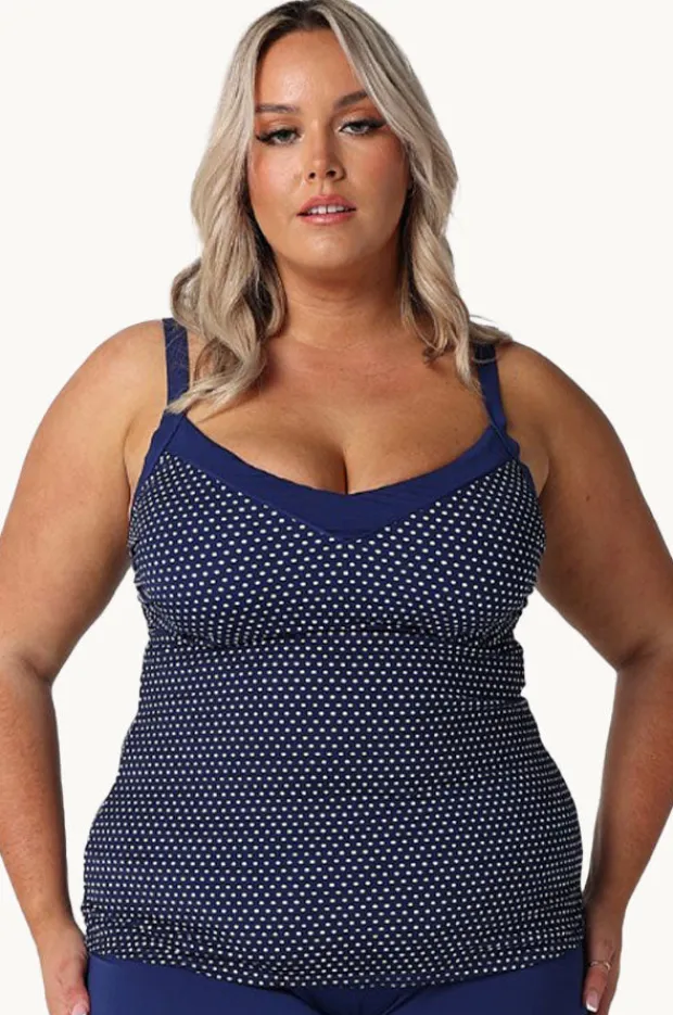 Women Capriosca Dots F/G Cup Tankini Separate