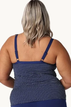 Women Capriosca Dots F/G Cup Tankini Separate