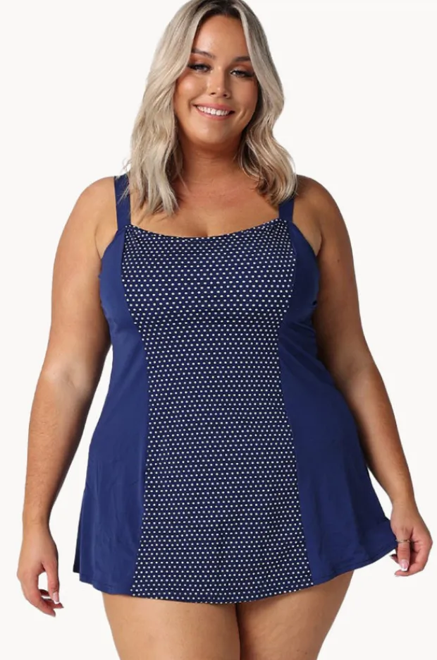 Women Capriosca Dots Swim Dress One Piece
