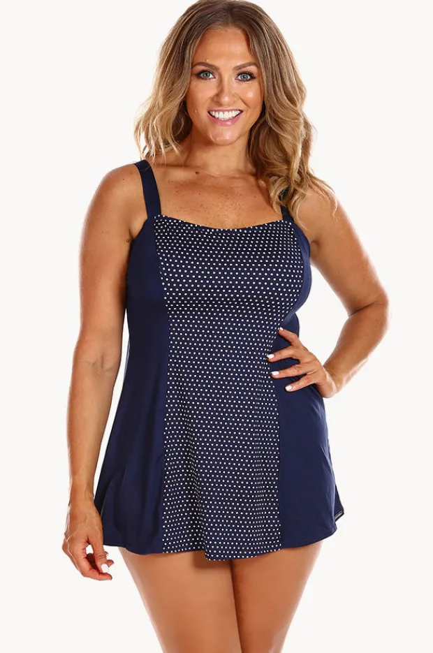 Women Capriosca Dots Swim Dress One Piece
