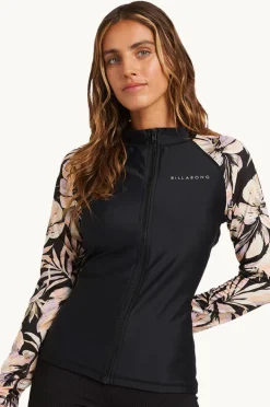 Women Billabong Drifting Coast Long Sleeve Suntop